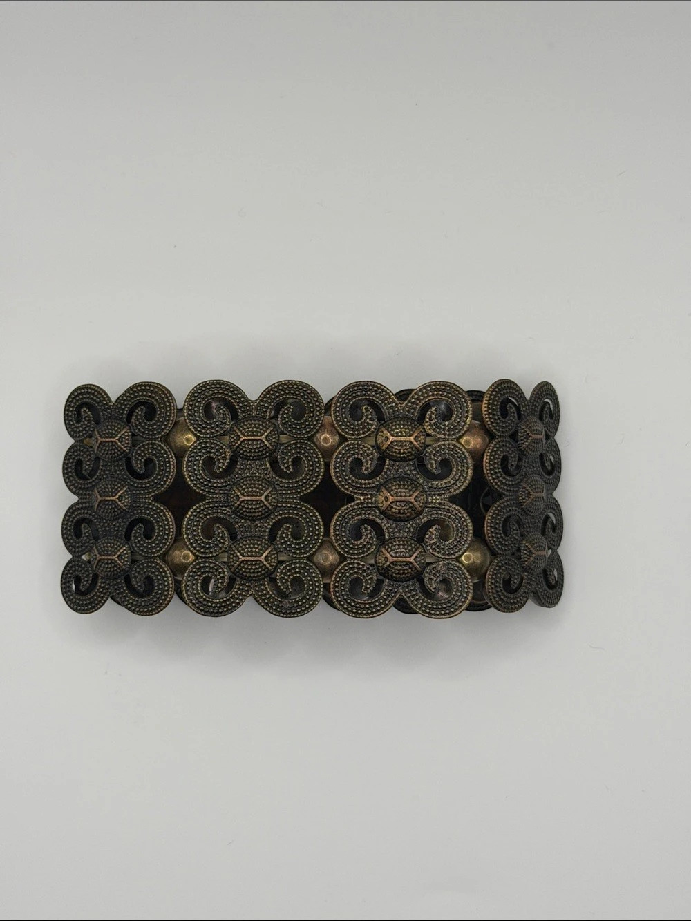 Black & Gold Statement Bracelet